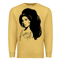 Antique Gold Amy Winehouse Premium Sweatshirt - artisFamous