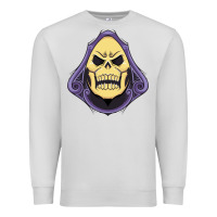 Dove Grey Vintage Skeletor Premium Sweatshirt - artisFamous