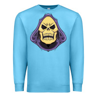 Ocean Blue Vintage Skeletor Premium Sweatshirt - artisFamous