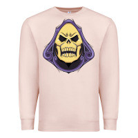 Pale Pink Vintage Skeletor Premium Sweatshirt - artisFamous