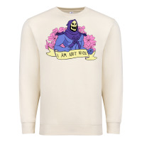 Sandshell Vintage Skeletor ı am not nice Premium Sweatshirt - artisFamous