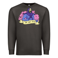 Smoke Vintage Skeletor ı am not nice Premium Sweatshirt - artisFamous