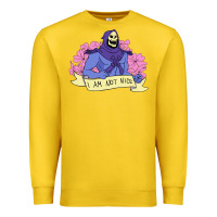 Lemon Vintage Skeletor ı am not nice Premium Sweatshirt - artisFamous