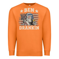 Carrot Ben Drankin 4th of July Patriotic Funny T-Shirt Premium Sweatshirt - artisFamous