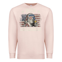 Pale Pink Ben Drankin 4th of July Patriotic Funny T-Shirt Premium Sweatshirt - artisFamous