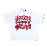 White lovers gonna love Urban Heavy Tee - FaDigitalArtStudio