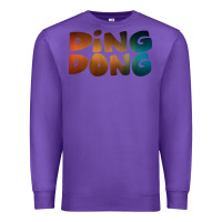 Purple ding dong new Premium Sweatshirt - artisFamous