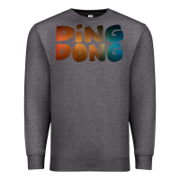 Charcoal Heather ding dong new Premium Sweatshirt - artisFamous