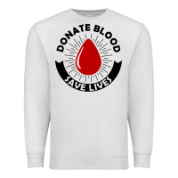 Oatmeal Heather donate blood save lives blood donor Premium Sweatshirt - artisFamous