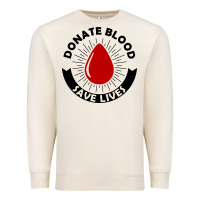 Sandshell donate blood save lives blood donor Premium Sweatshirt - artisFamous