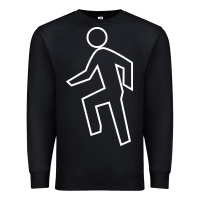Black everyday im shufflin Premium Sweatshirt - artisFamous