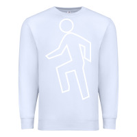 White everyday im shufflin Premium Sweatshirt - artisFamous