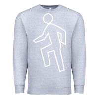 Heather Grey everyday im shufflin Premium Sweatshirt - artisFamous