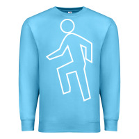 Ocean Blue everyday im shufflin Premium Sweatshirt - artisFamous