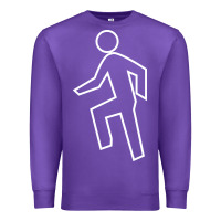 Purple everyday im shufflin Premium Sweatshirt - artisFamous