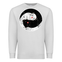 Dove Grey ferret harmony Premium Sweatshirt - artisFamous