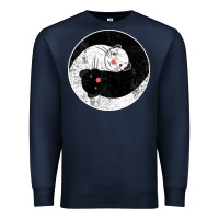 Navy ferret harmony Premium Sweatshirt - artisFamous