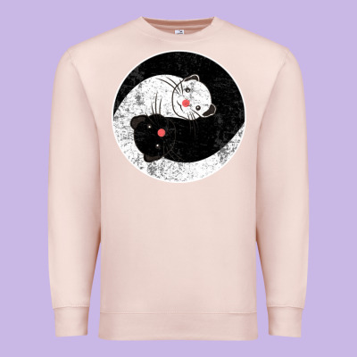 Ferret Harmony Premium Sweatshirt Designed By Artisfamous
