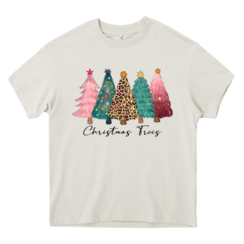 Christmas Trees Heavy Core Tee by CowGirlArtShop | Teevron