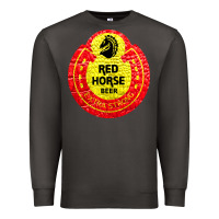 Smoke red horse Premium Sweatshirt - artisFamous