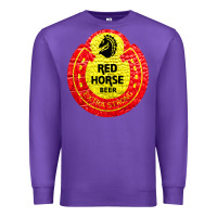 Purple red horse Premium Sweatshirt - artisFamous