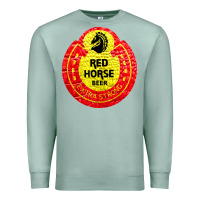 Seafoam red horse Premium Sweatshirt - artisFamous