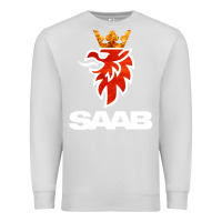 Dove Grey saab Premium Sweatshirt - artisFamous