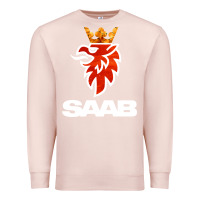 Pale Pink saab Premium Sweatshirt - artisFamous