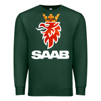 Sports Green saab Premium Sweatshirt - artisFamous