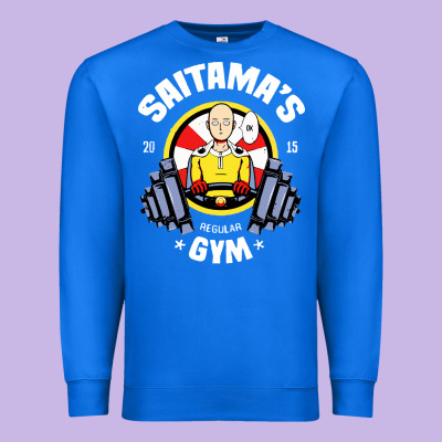 Anime Gym Premium Sweatshirt Designed By Artisfamous