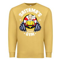 Antique Gold anime gym Premium Sweatshirt - artisFamous