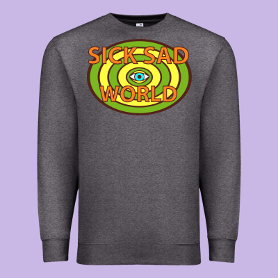Sick Sad World Premium Sweatshirt Designed By Artisfamous
