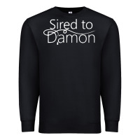 Black sired to damon Premium Sweatshirt - artisFamous