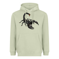 Matcha scorpion Heavyweight Hoodie - JahusDesignShop