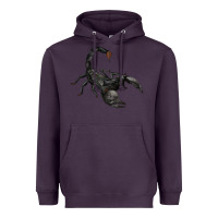 Plum scorpion Heavyweight Hoodie - JahusDesignShop