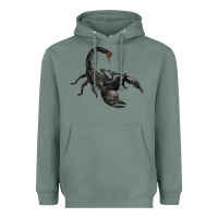 Sage scorpion Heavyweight Hoodie - JahusDesignShop
