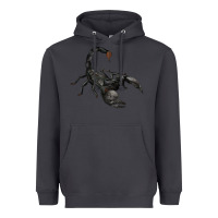 Smoke scorpion Heavyweight Hoodie - JahusDesignShop