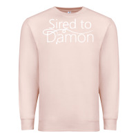 Pale Pink sired to damon Premium Sweatshirt - artisFamous