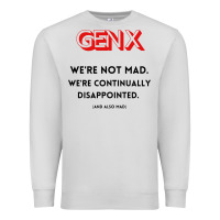 Dove Grey genx were not mad Premium Sweatshirt - artisFamous