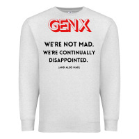 Oatmeal Heather genx were not mad Premium Sweatshirt - artisFamous