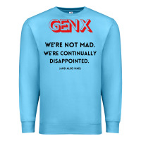 Ocean Blue genx were not mad Premium Sweatshirt - artisFamous