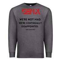 Charcoal Heather genx were not mad Premium Sweatshirt - artisFamous