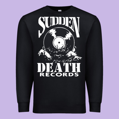 Sudden Death Records Premium Sweatshirt Designed By Artisfamous