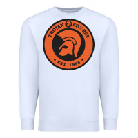 White trojann records est 1968 Premium Sweatshirt - artisFamous