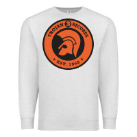 Oatmeal Heather trojann records est 1968 Premium Sweatshirt - artisFamous