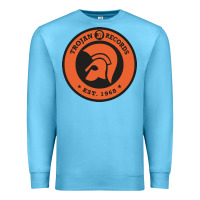Ocean Blue trojann records est 1968 Premium Sweatshirt - artisFamous