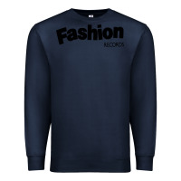 Navy fashion records Premium Sweatshirt - artisFamous