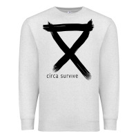 Oatmeal Heather circa survive Premium Sweatshirt - artisFamous