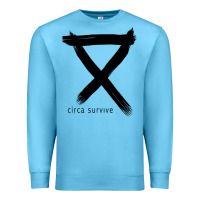 Ocean Blue circa survive Premium Sweatshirt - artisFamous
