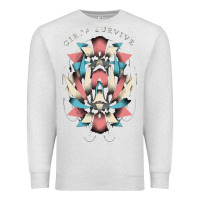 Oatmeal Heather circa survive Premium Sweatshirt - artisFamous